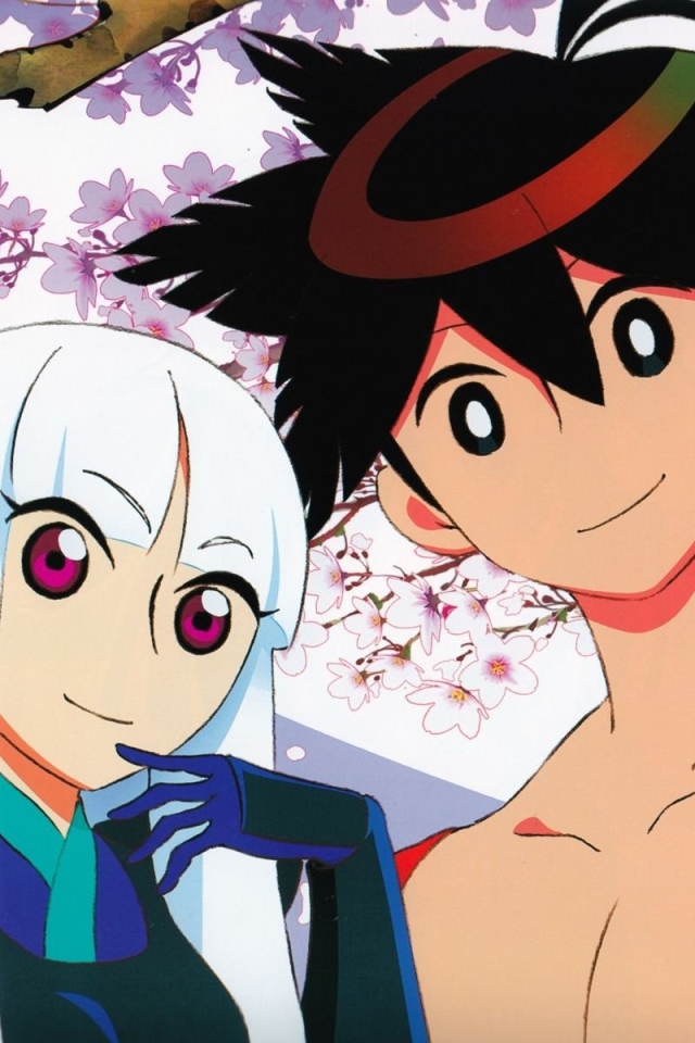 Парень и девушка из аниме Истории мечей