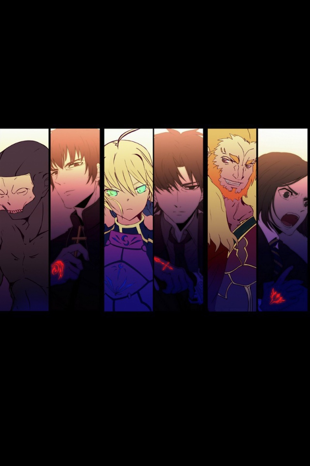 Персонажи аниме Fate-Zero