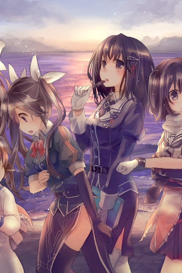 Персонажи аниме Kantai Collection