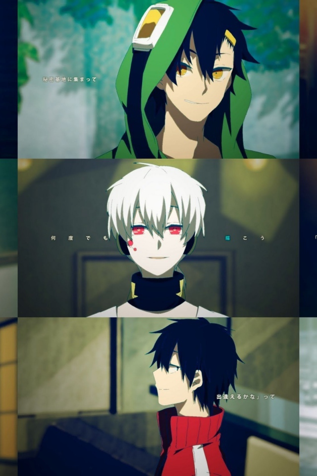 Персонажи манги аниме Kagerou Project