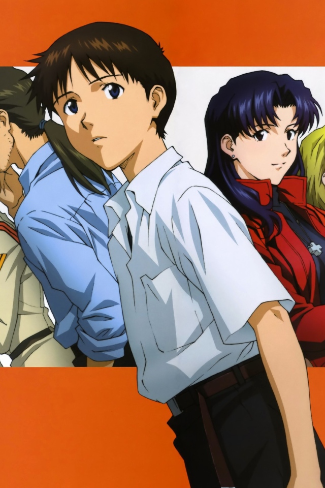 Персонажи аниме Evangelion 222