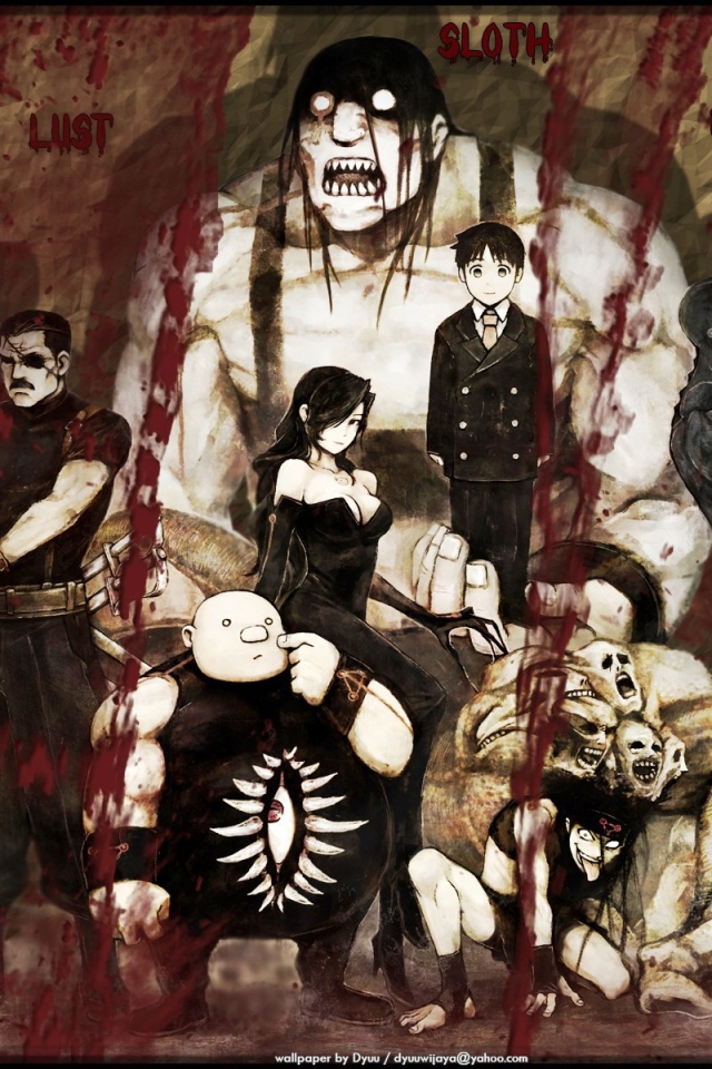 Персонажи из аниме Стальной алхимик