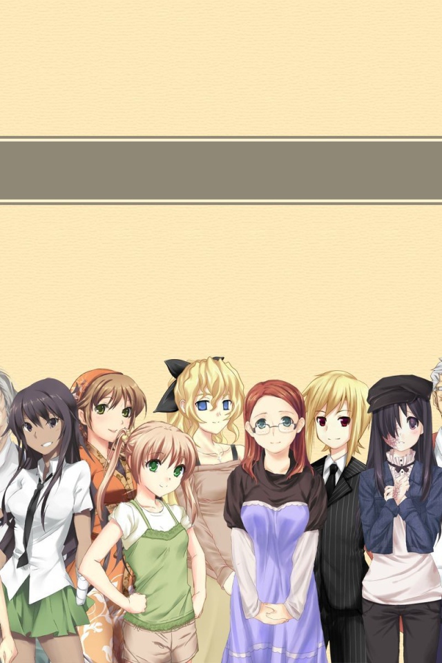 Персонажи аниме Девушки-инвалиды