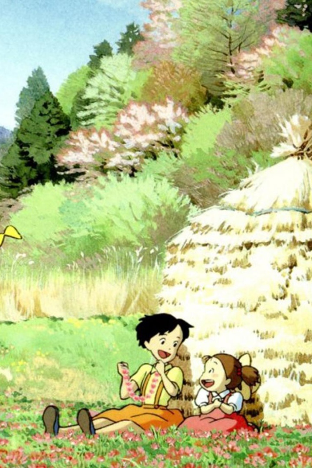 Дети в походе, аниме Мой сосед Тоторо