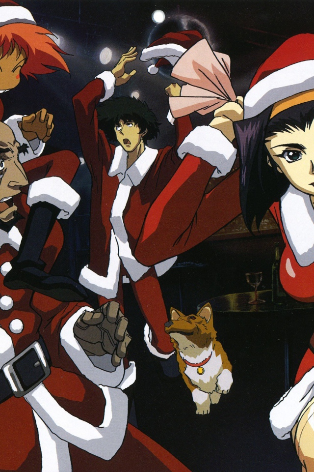 Новогодние преступники в аниме Ковбой Бибоп