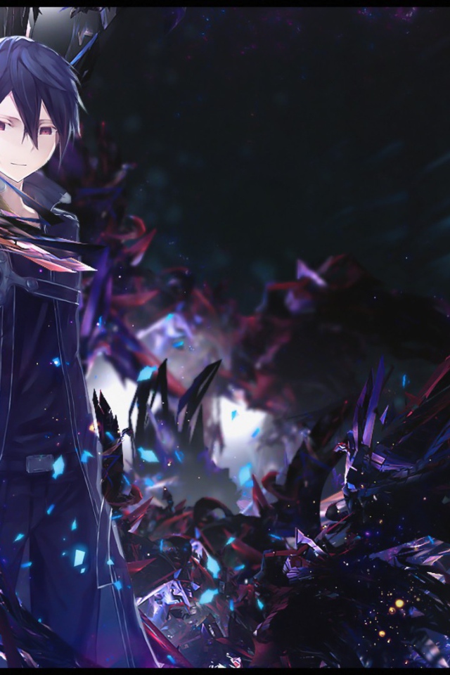Темный герой аниме Sword Art Online