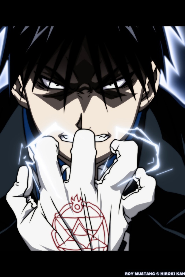 Темный герой аниме Стальной алхимик