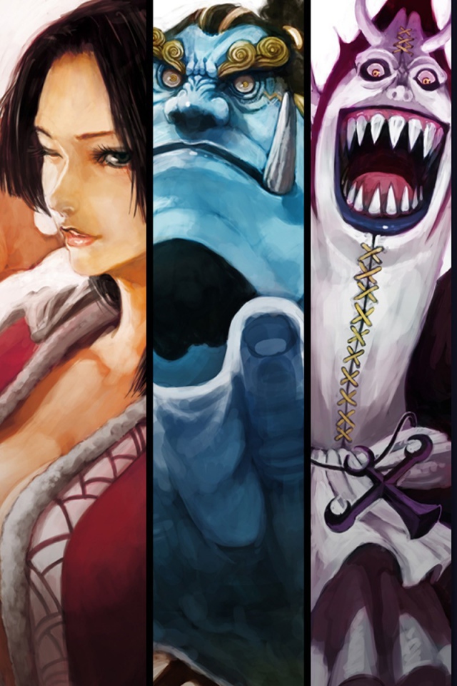 Разные персонажи аниме One Piece