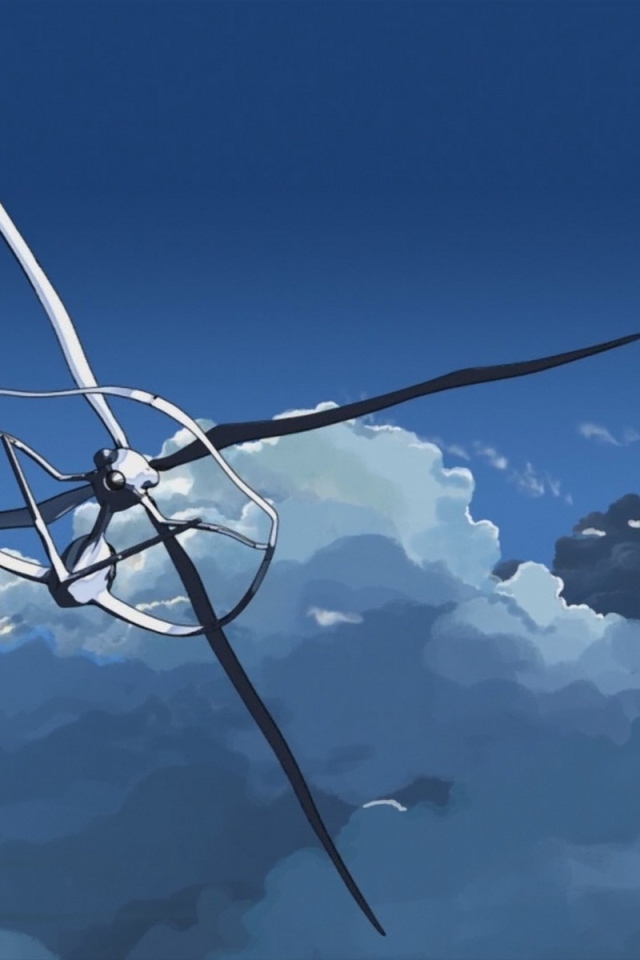 Дрон из аниме За облаками