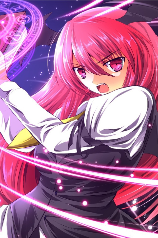 Чародейка аниме с магической книгой