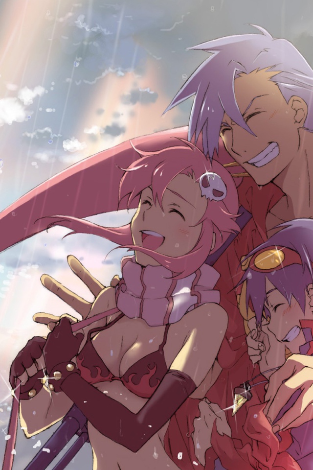 Семья из аниме Гуррен-Лаганн