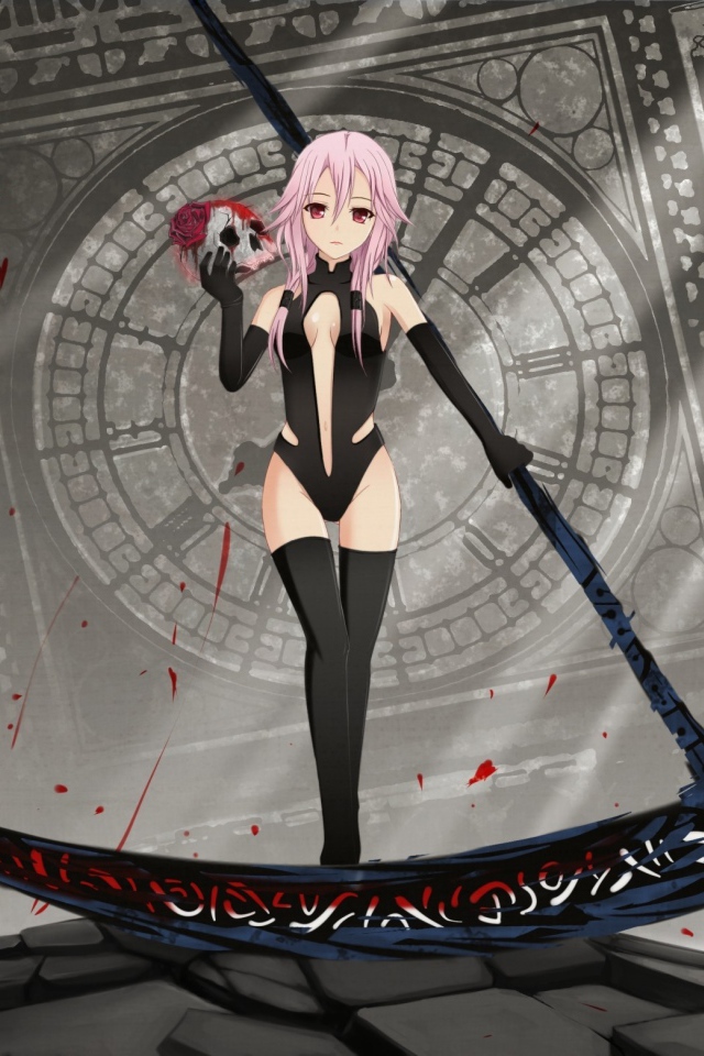 Фэнтези девушка в аниме Guilty Crown