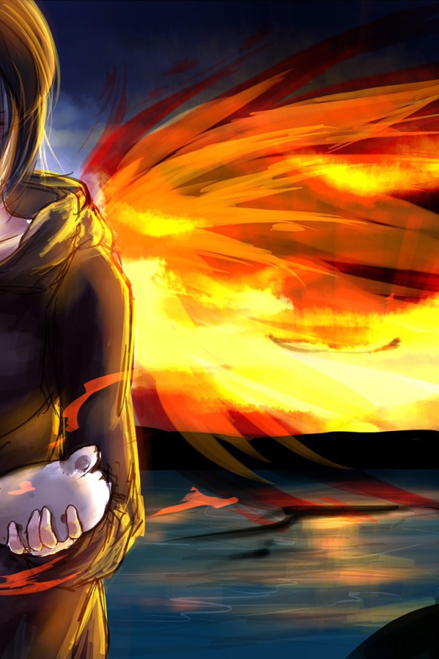 Огненный ангел в аниме Tokyo Ghoul