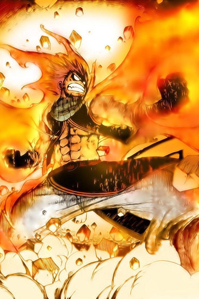 Огненный демон в аниме Сказка о хвосте феи