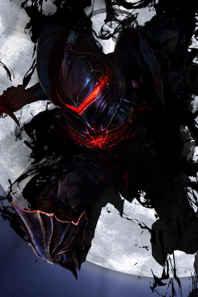 Грозный воин в аниме Fate-Zero