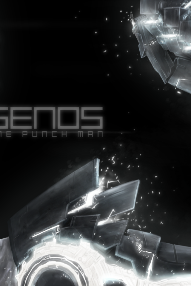 Генос из аниме Ванпанчмен