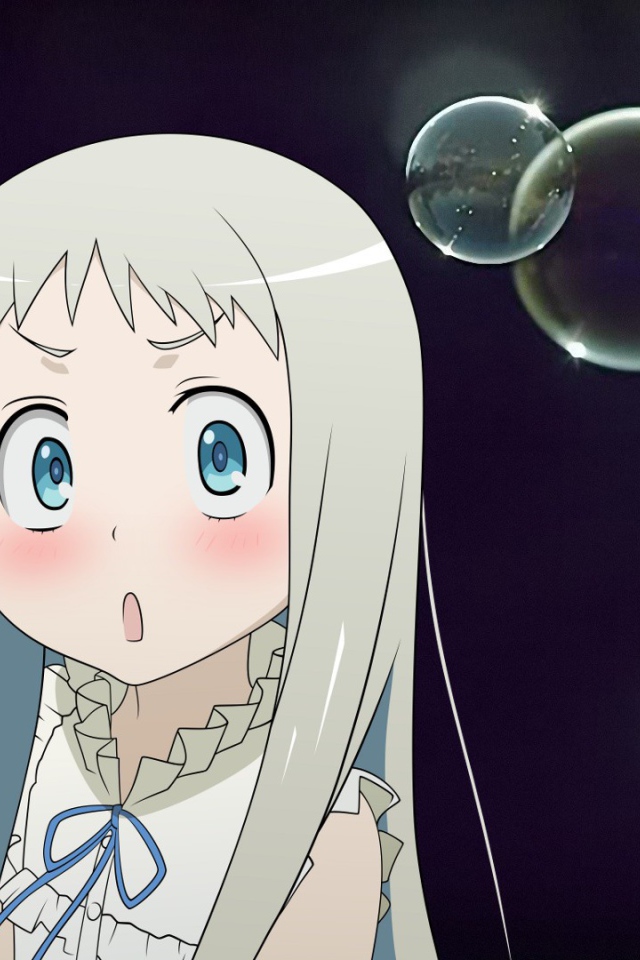 Девушка призрак в аниме Honma Meiko