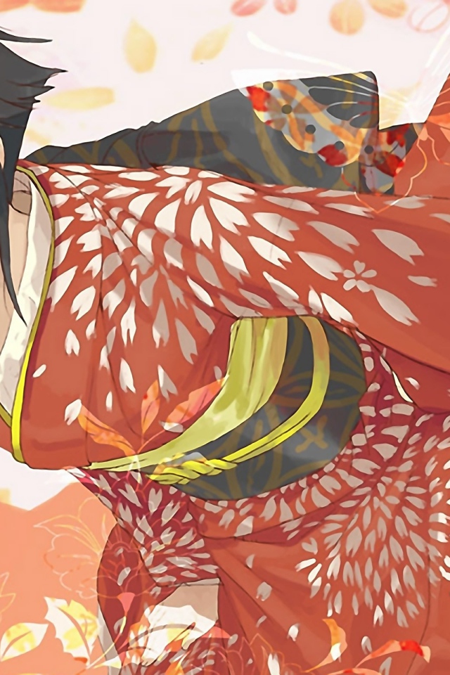 Девушка Хината Хьюга из аниме Наруто