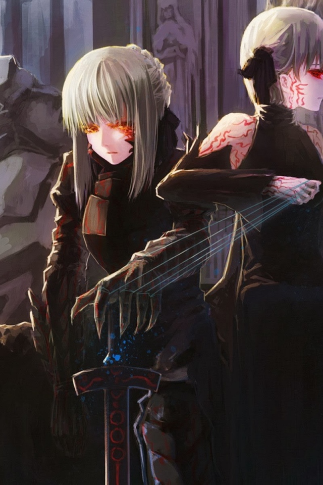 Девушки из аниме Fate-Zero