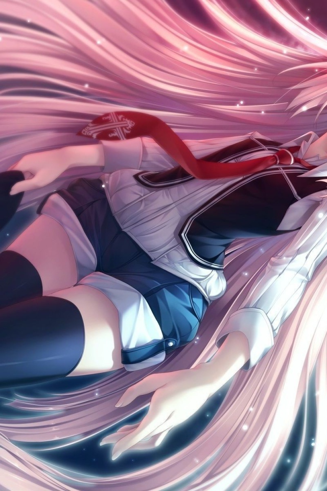 Девушка из аниме Gleam Garden no Shoujo