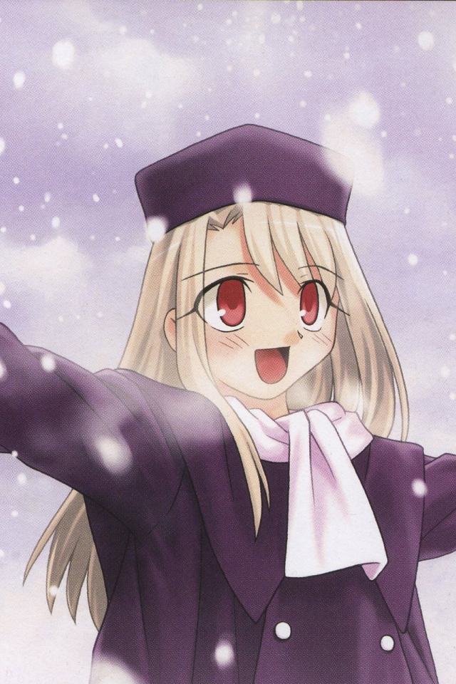 Девушка из аниме Illyasviel von Einzbern