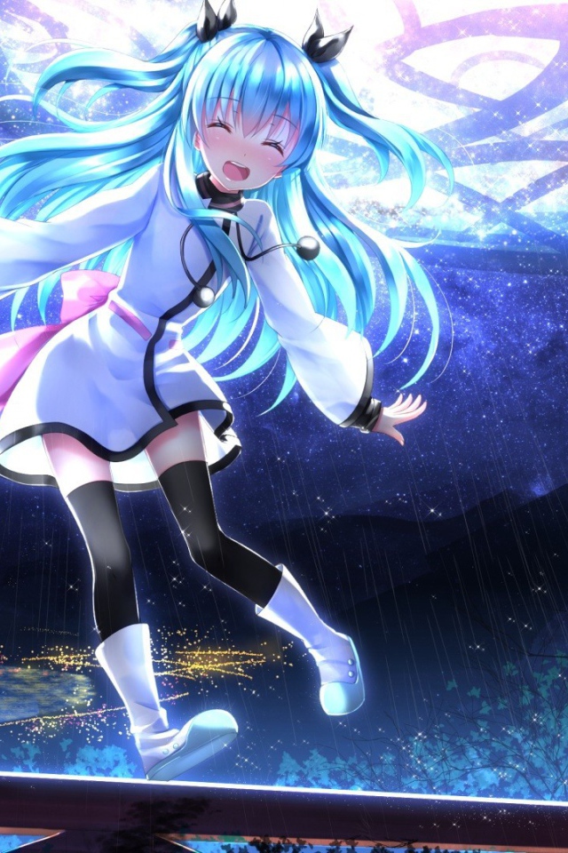 Девушка из аниме Метод Небес