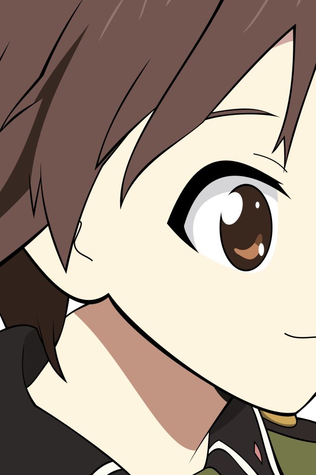 Девочка из аниме Звуки небес