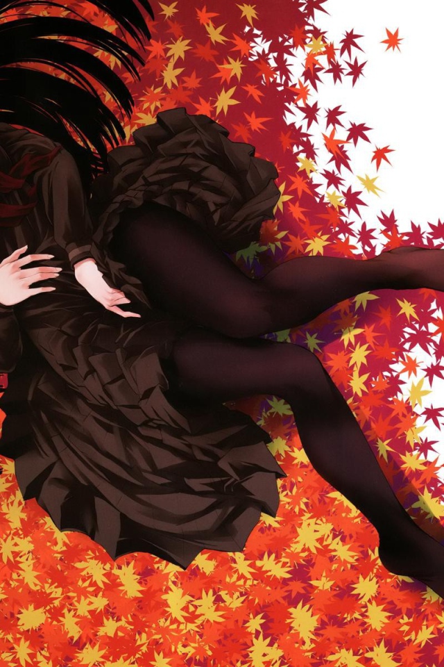 Девушка из аниме Сумеречная дева и амнезия