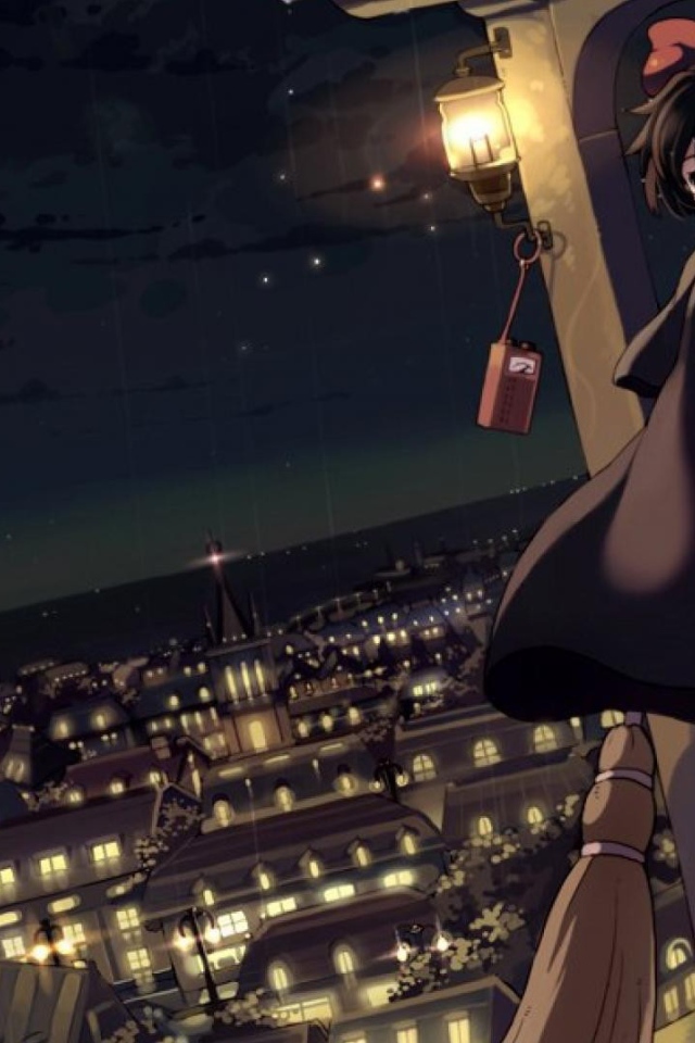 Девушка персонаж аниме Ведьмина служба доставки