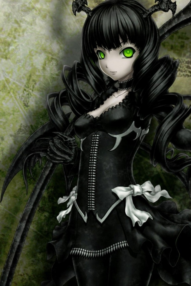 Девушка аниме мастер смерти