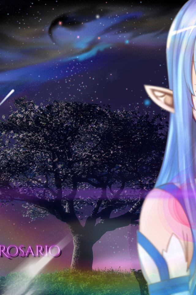 Девушка держит в руке прозрачный меч, аниме Sword Art Online