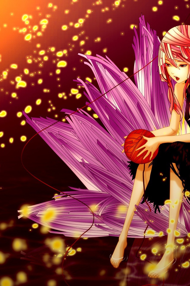 Девушка в цветке, аниме Корона грешника