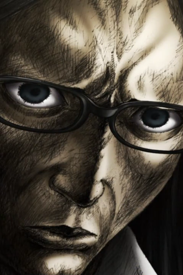 Девушка в очках, аниме Prison School