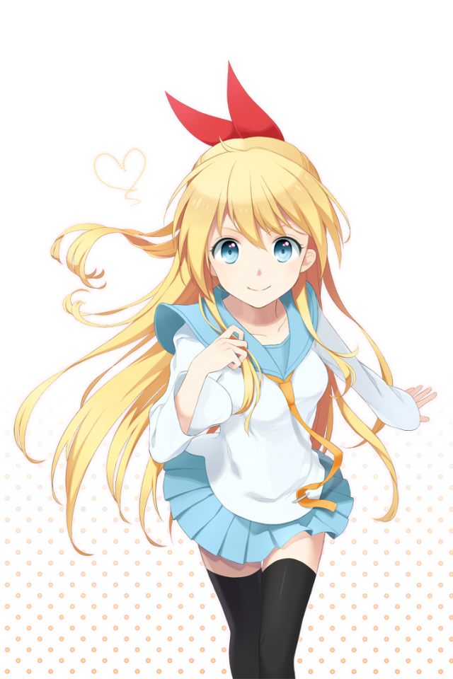 Девушка на белом фоне, аниме Притворная любовь