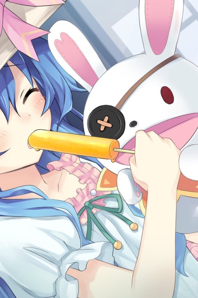 Девочка с игрушкой, аниме Date A Live