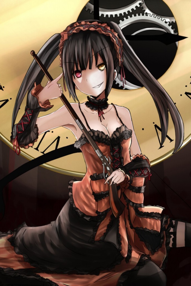 Девушка с оружием, аниме Date A Live