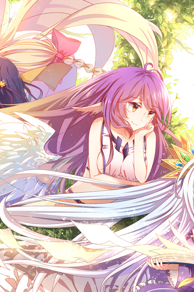 Девушки ангелы из мира аниме