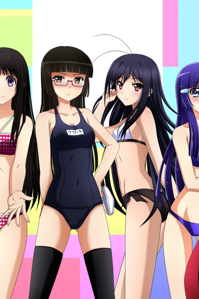 Девушки персонажи аниме Сумеречная дева и амнезия