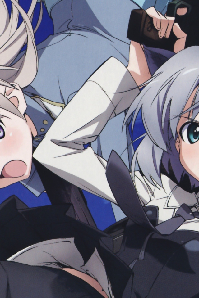 Девушки из аниме Штурмовые ведьмы