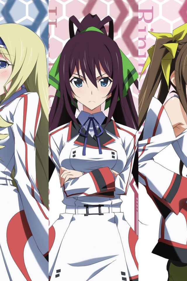 Девушки из аниме Infinite Stratos