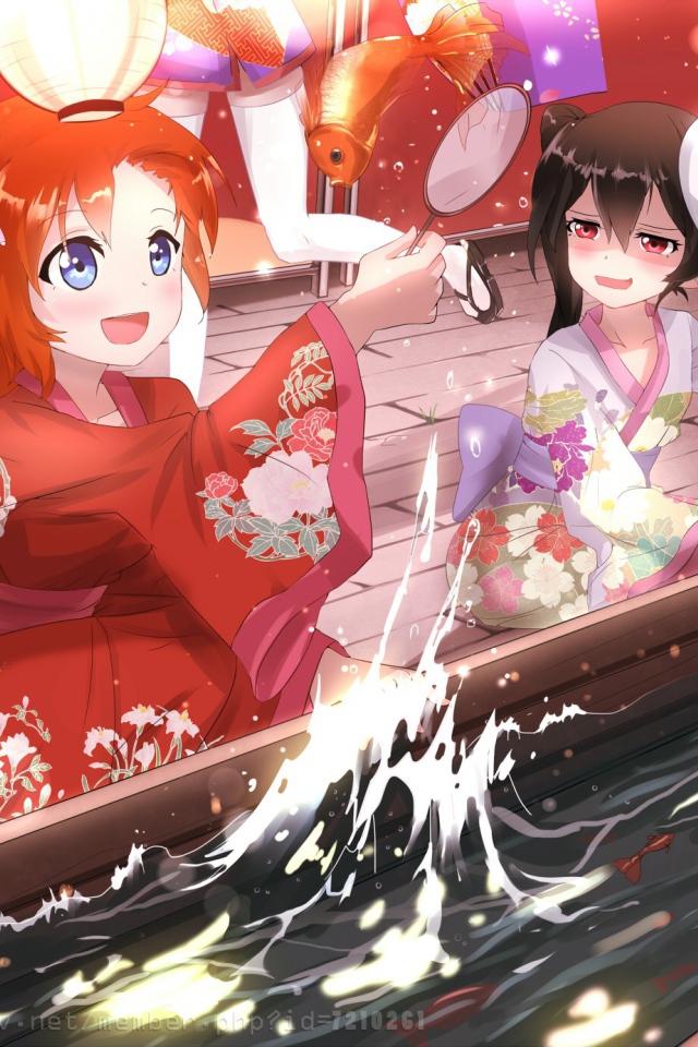 Девушки в аниме Унесённые призраками