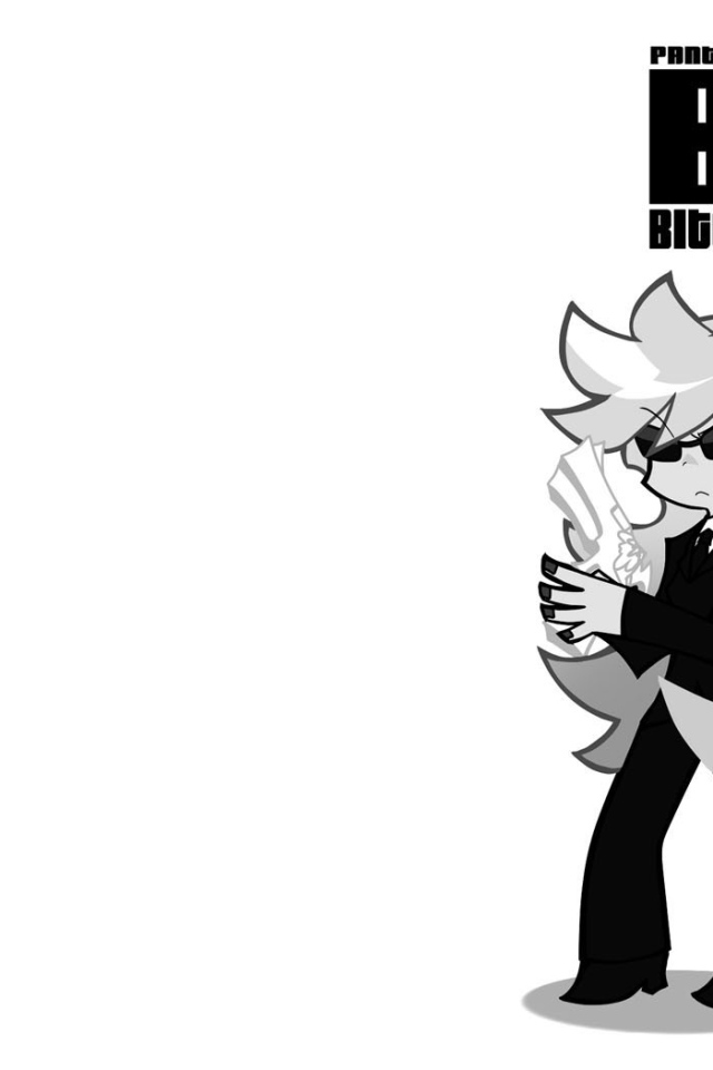 Девушки в черном из аниме Anarchy Panty