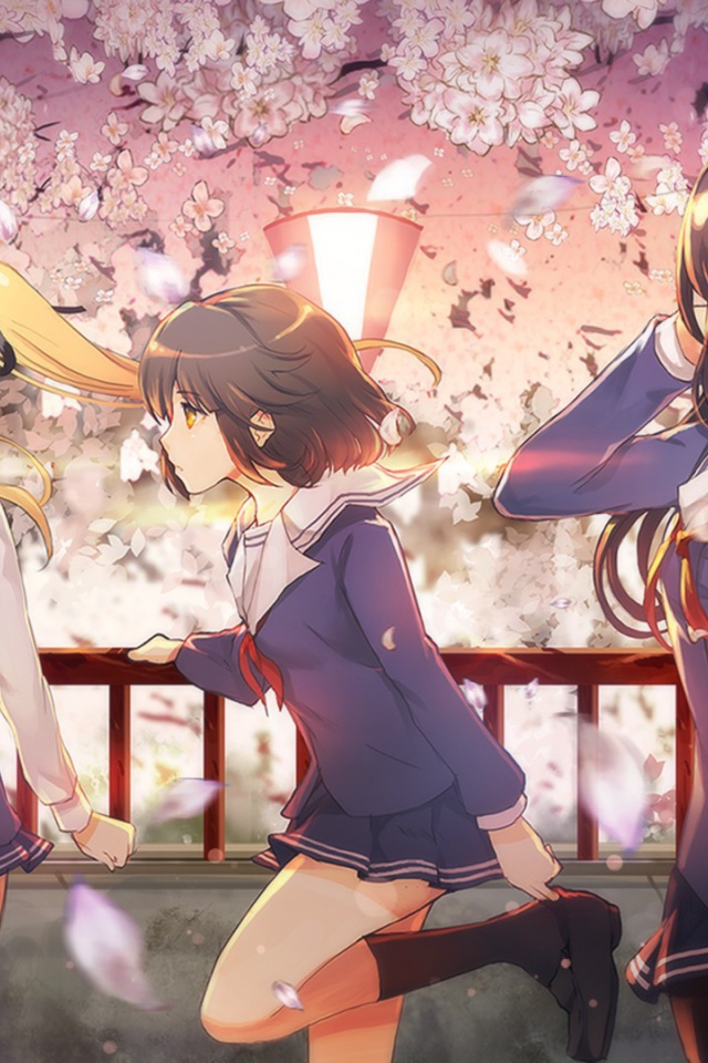 Девушки в саду сакур, аниме Как создать скучную героиню