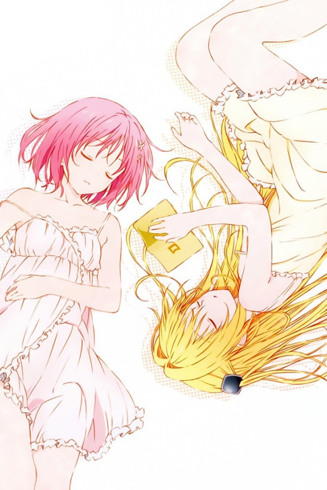 Золотой мрак в аниме Любовь и прочие неприятности