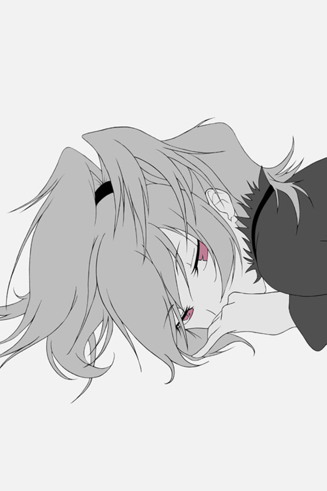 Серая девушка аниме Дюрарара!!