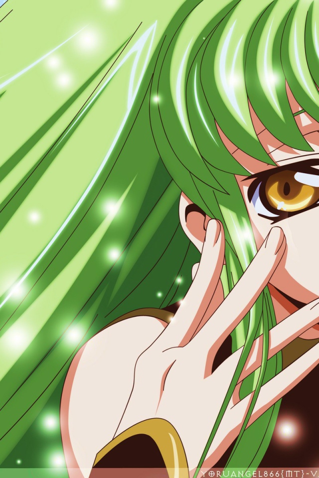 Зеленоволосая девушка аниме, Code Geass