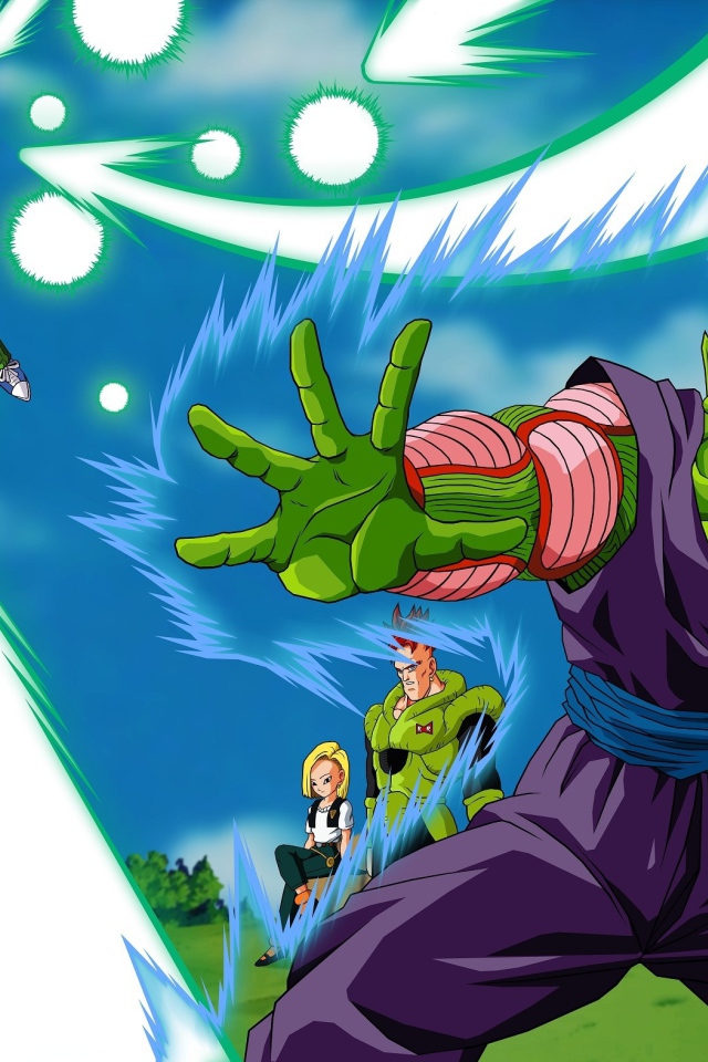 Зеленый монстр в аниме Dragon Ball