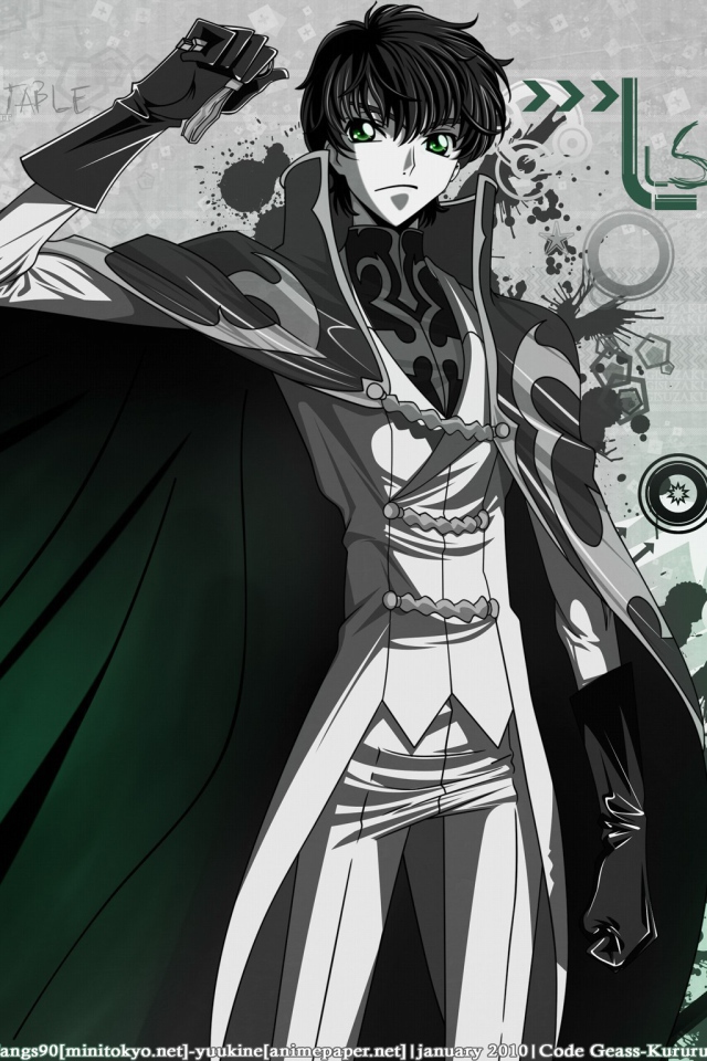 Герой аниме Код Гиас