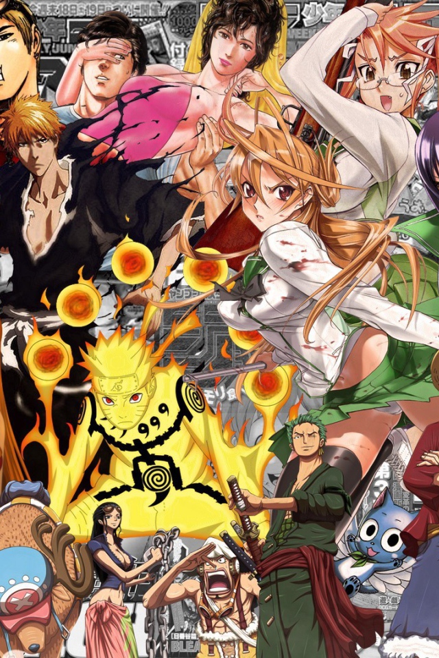 Герои манги аниме Highschool DxD