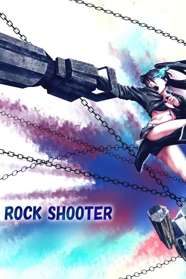 Японское аниме Black Rock Shooter